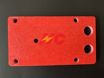 Κόκκινο και άσπρο φύλλο ρητίνης πολυεστέρα φύλλων CTI 600V Gpo3 για το ηλεκτρικό γραφείο
